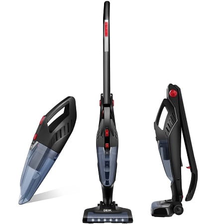 Deik Vacuum Cleaner, 2 in 1 Cordless Vacuum Cleaner