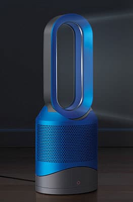 dyson pure hot cool link air purifier night