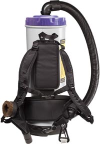 proteam super coachvac hepa commercial backpack vacuum 