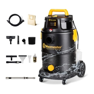 Vacmaster Wet Dry Shampoo Vacuum Cleaner 3 in 1 Portable Carpet Cleaner